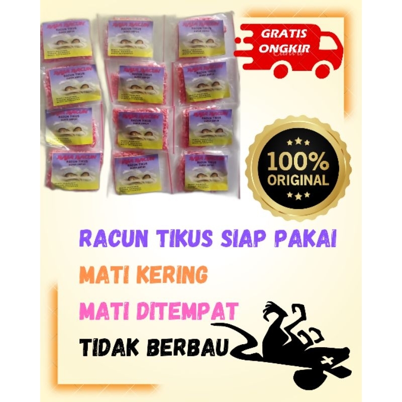 racun tikus beras merah