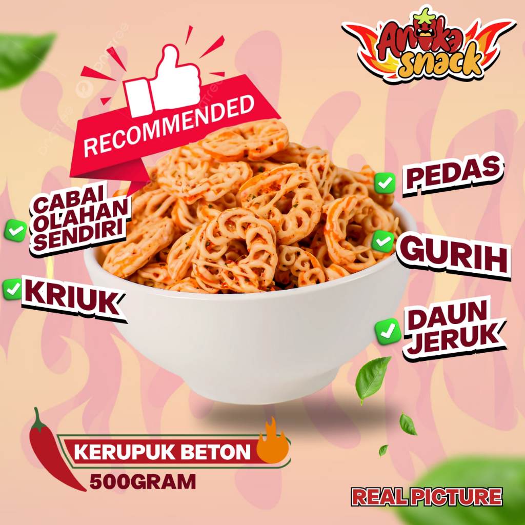 

cemilan pedas seblak kering mawar 500GR Kerupuk Seblak Kering MAWAR king rafael/seblak Kerupuk mawar PEDASbantet, Cabai Olahan Sendiri