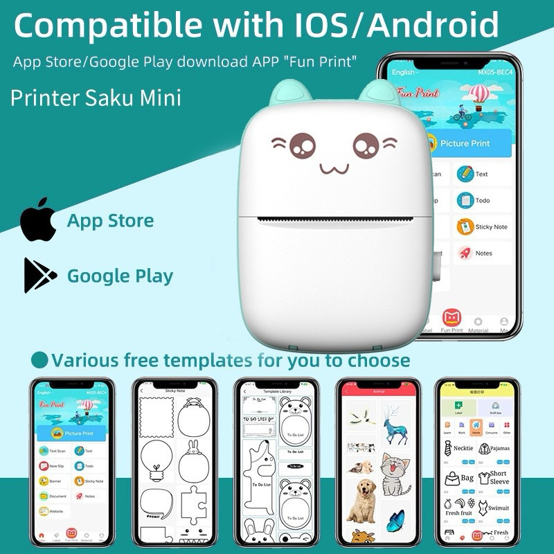 mini printer bluetooth