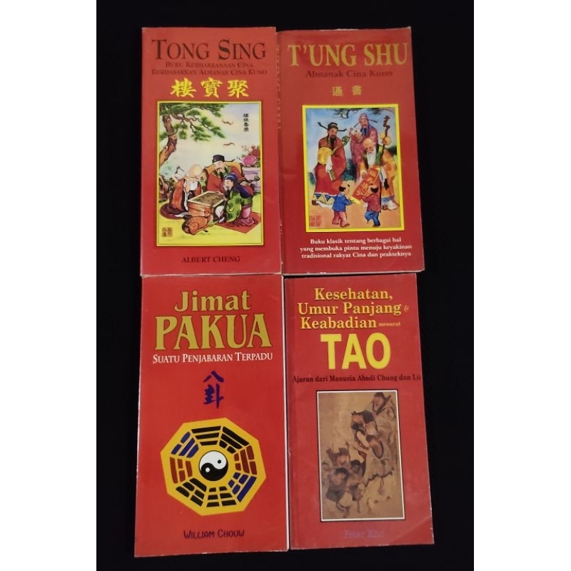 Buku Langka Original • Almanak Cina Kuno - Jimat PAKUA - TAO - TONG SING