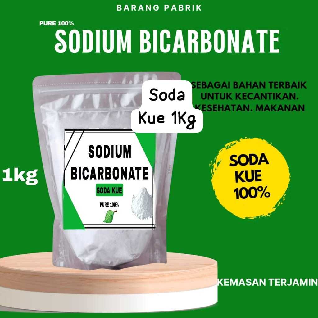 

SODIUM BICARBONATE 1 KG / SODA KUE / BAKING SODA ( FOOD GRADE )