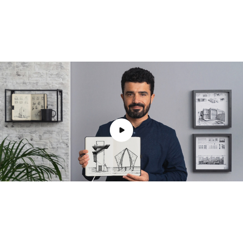 

Domestika – Architectural Sketching: Thinking with Pen and Paper