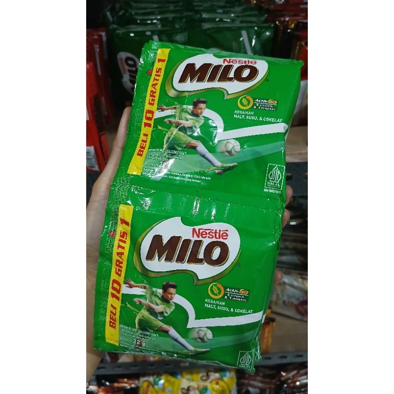 

milo rtg minuman serbuk coklat 22gram 11pcs
