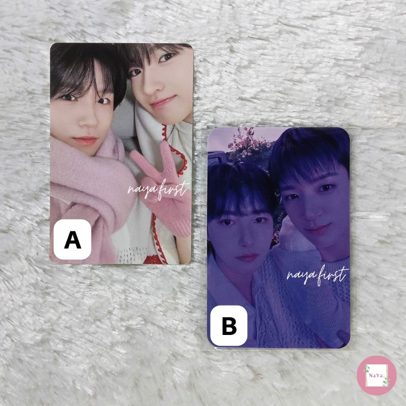 Photocard Official Pink Christmas Unit Sakuya Jaehee, Jeno Renjun Moonlight POB Mumo