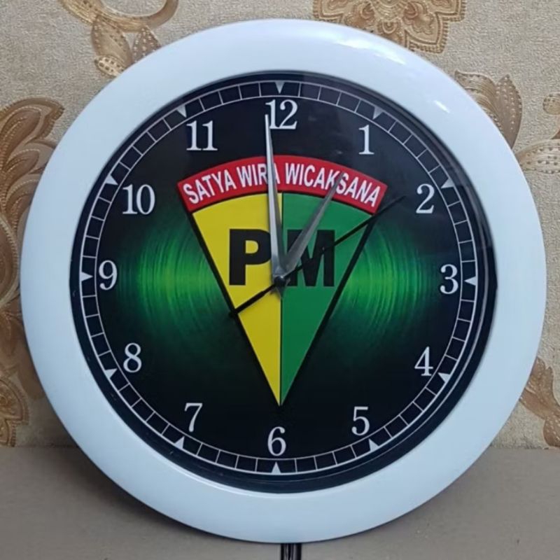 Jam Dinding Polisi Militer 30cm Termurah