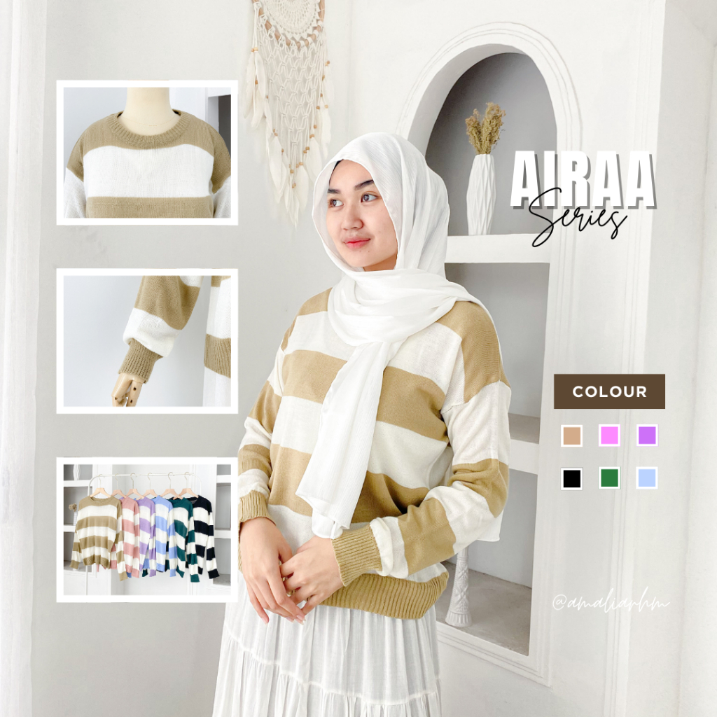 Amalia - Cardi Oversize Wanita Korea Rajut
