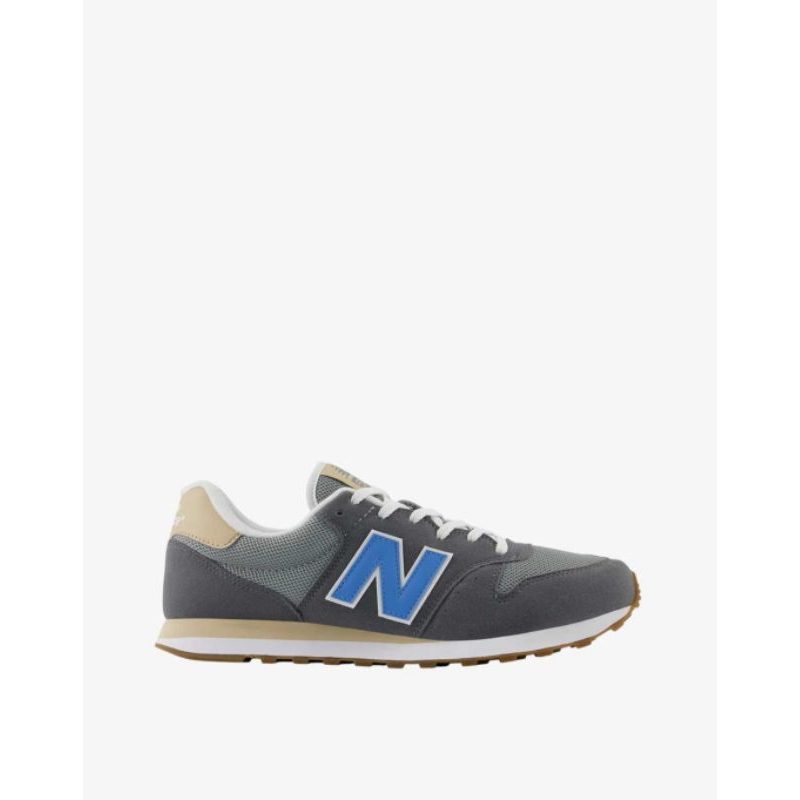 Sepatu Sneakers Pria NB GM500 Grey/Blue NEWGM500TBW