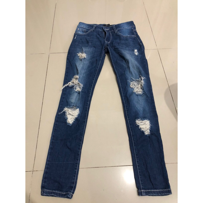 Celana jeans wanita preloved/Celana denim jeans wanita preloved/Celana cewek preloved
