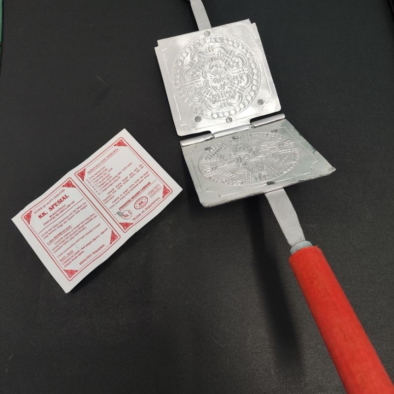 Cetakan Kue Jepit/Egg Roll/Semprong/Opak Gambir