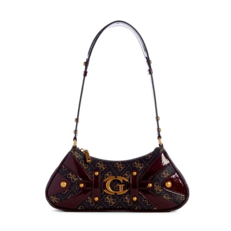 GUESS MINTHA TOPZIP SHOULDER BAG