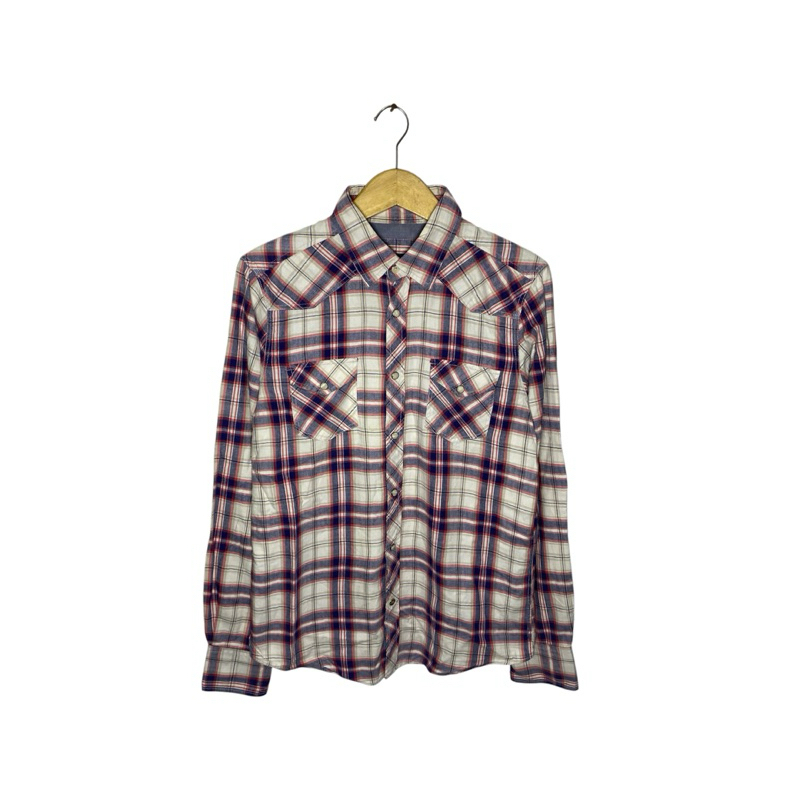 kemeja flannel ben sherman classic