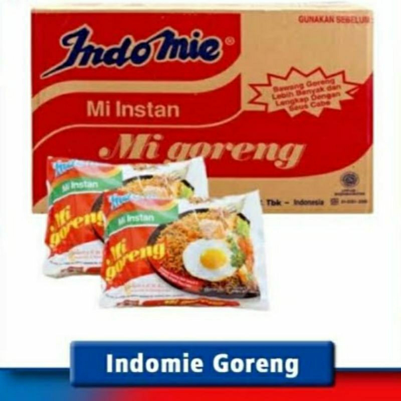 

INDOMIE GORENG 1 DUS ISI 40 PCS