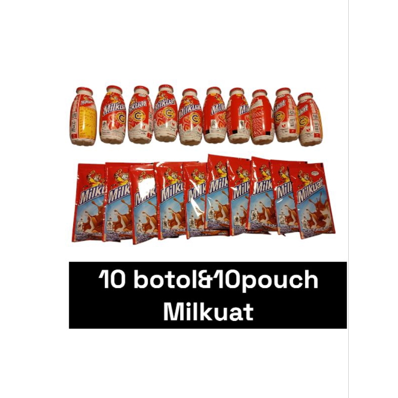 

Paket 20 mix milkuat botol(jeruk/strawberi)&milkuat pouch(cokelat/strawberi)