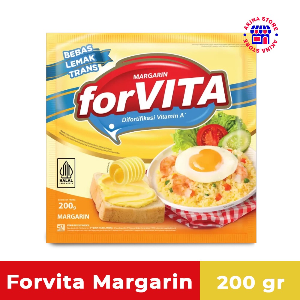 

Forvita Margarin 200 gr