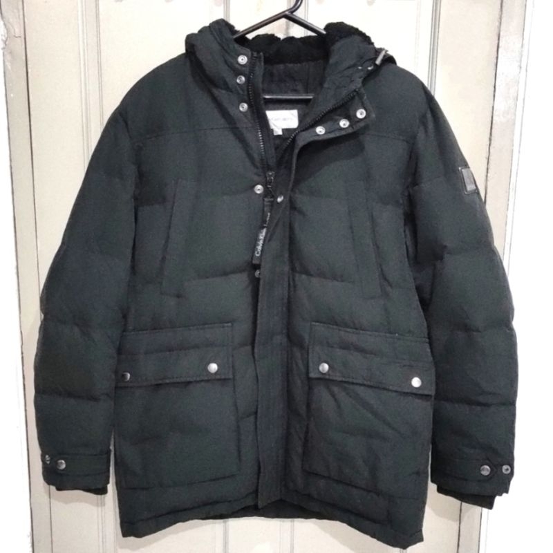 Jaket bulu angsa calvin klein