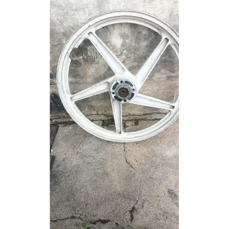 velg racing enkei excel ori suzuk DEPAN  smash 110,shogun,tornado satria lumba ORIGINAL SECOND