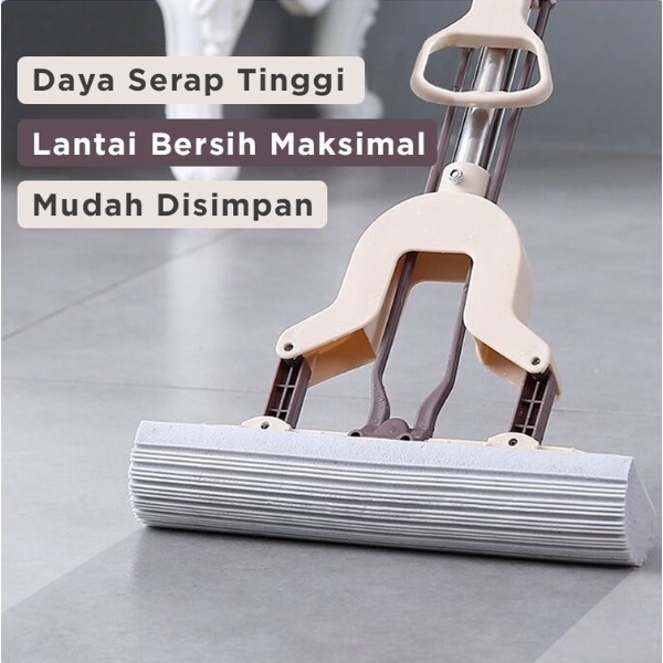 MOP alat pel lantai pel peras mop spons sponge lantai