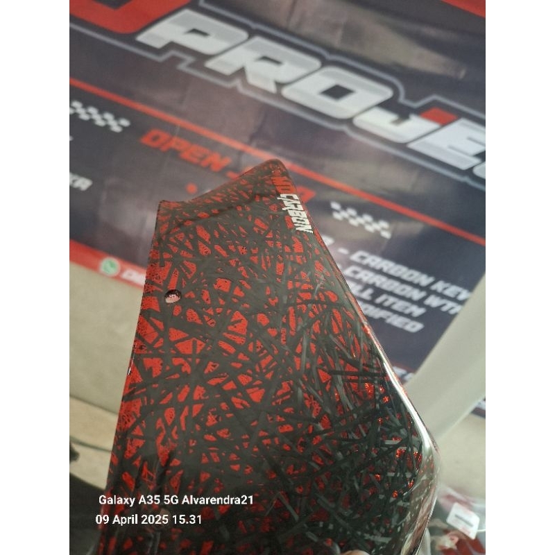 VISOR ORIGINAL SATRIA FU FACELIFT!