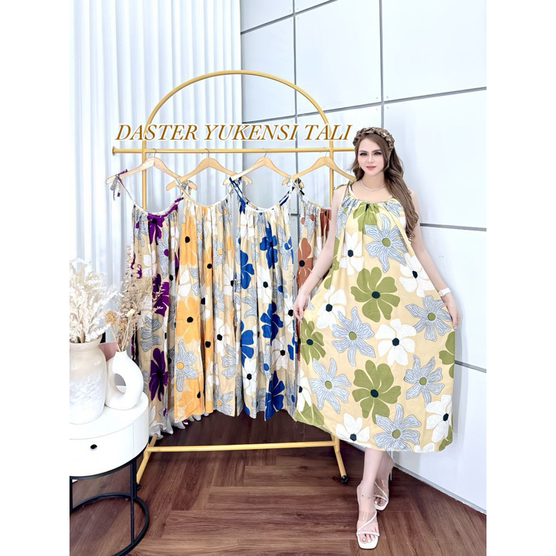 Rere - Longdress Yukensi Bertali Motif Cantik | LD 120