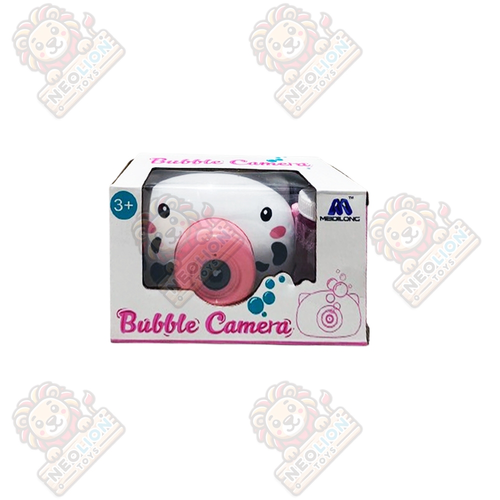 Mainan Anak Baterai Bubble Camera Kamera 628-1A