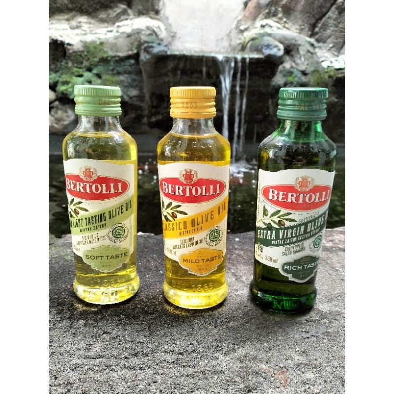 

Minyak Bertolli olive oil extra / light / classico minyak zaitun 250ml