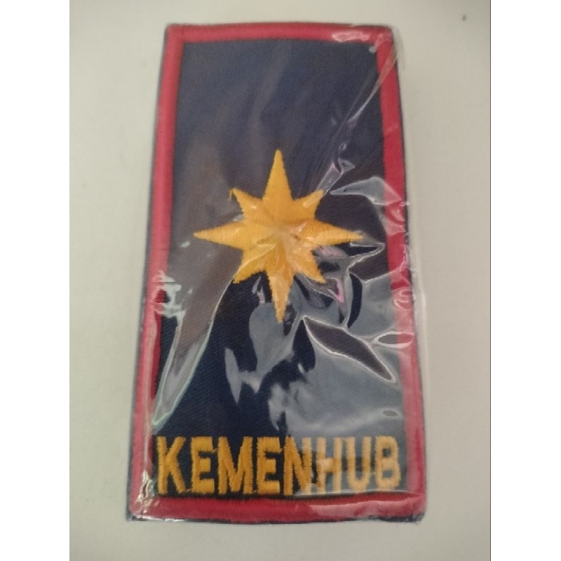 pangkat KEMENHUB/tanda pangkat dishub 4c