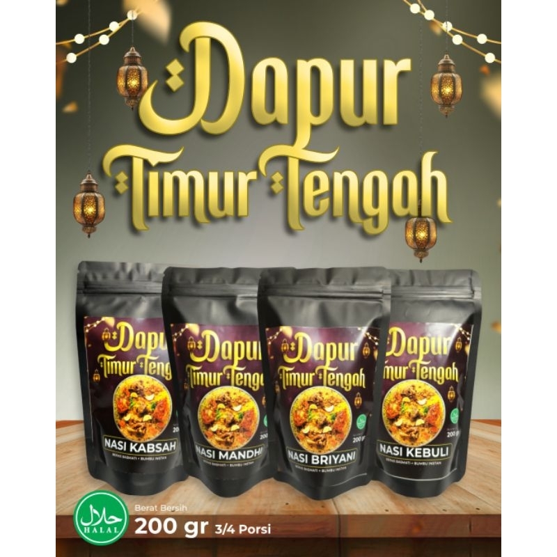 

nasi kebuli instan beras basmati nasi arab khas timur tengah
