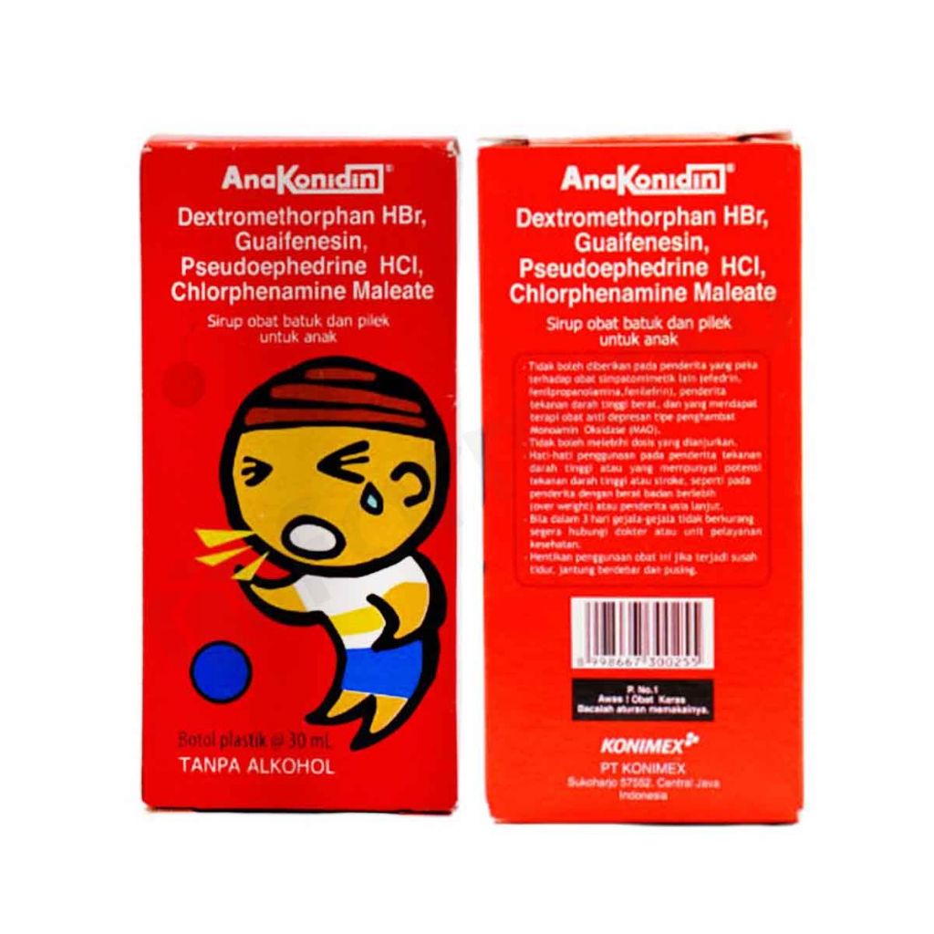 

Anakonidin Syrup 30 ml