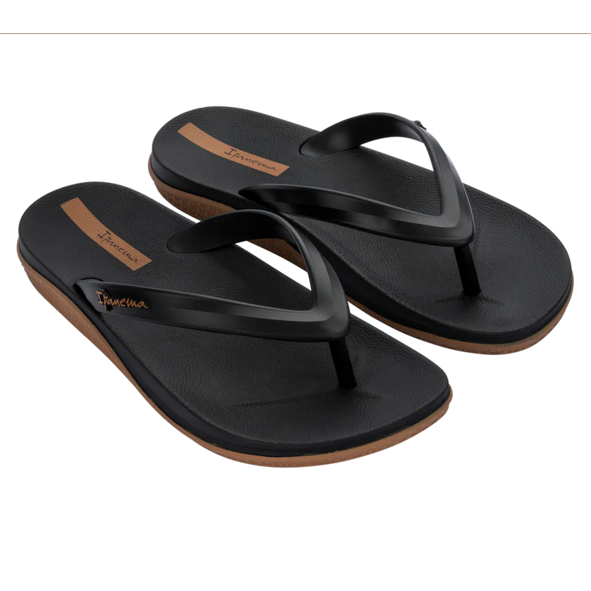 Sandal Pria Ipanema Anatomic Lapa Ad Black/Black/Brown