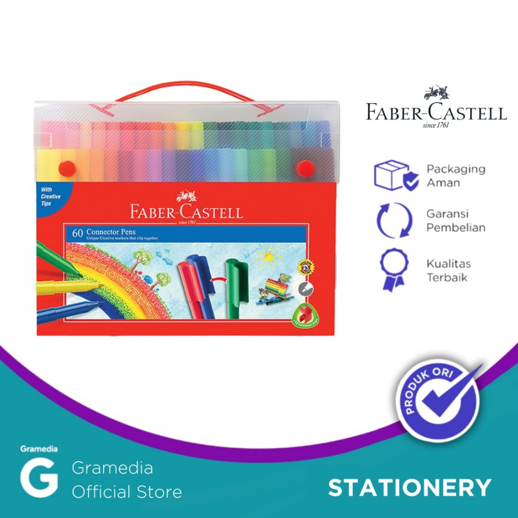 

Faber Castell Connector Pen 60Set