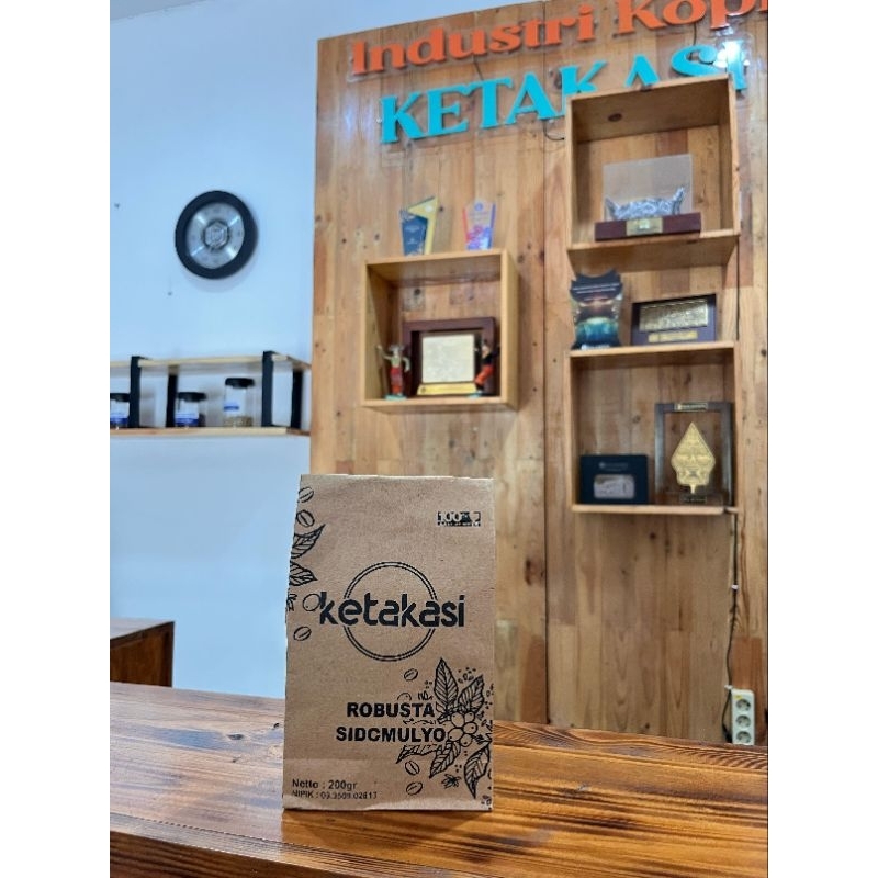 

Bubuk Kopi Robusta Asli Sidomulyo