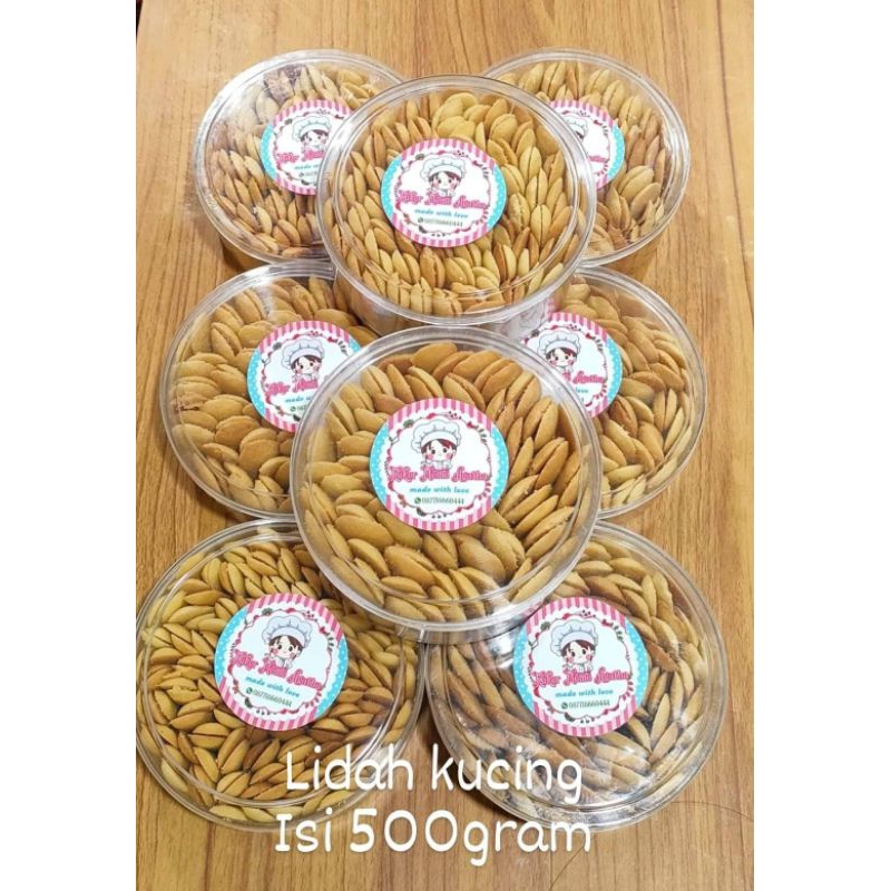 

Lidah kucing Toples 500g