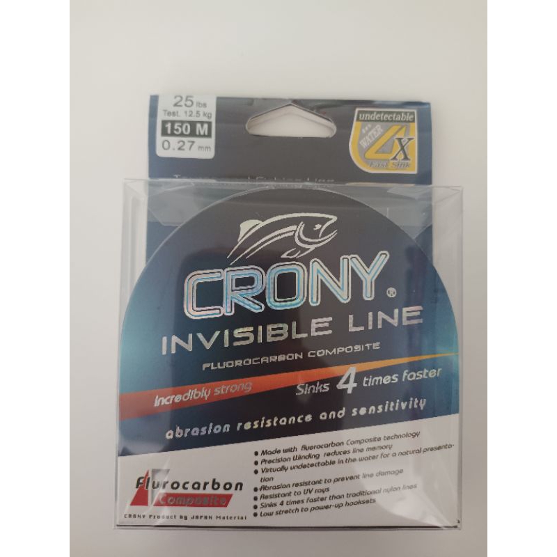 senar crony invisible line senar pancing