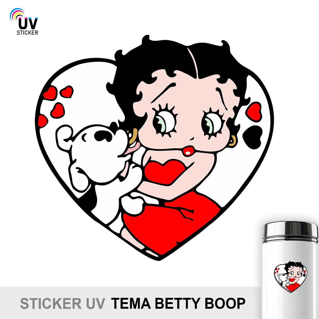 

STIKER UV - TEMA BETTY BOOP | STICKER UV, STICKER MOTOR, STICKER MOBIL, STICKER HELM, STICKER TUMBLER, STICKER 3D, STICKER UV DTF BY UVSticker