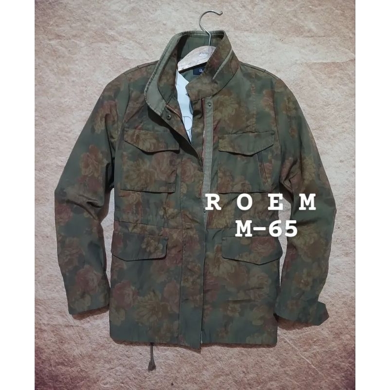 Jaket field M65 military keren ROEM second/bekas/preloved