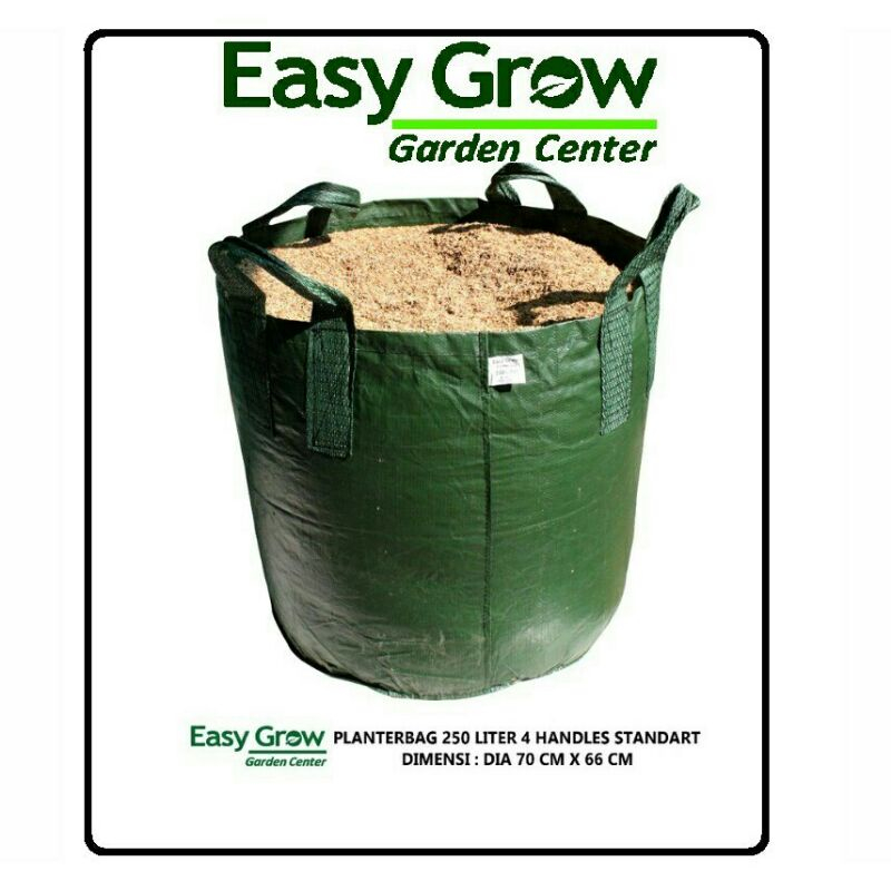 Planter bag easy grow uk 250liter produk original easy grow