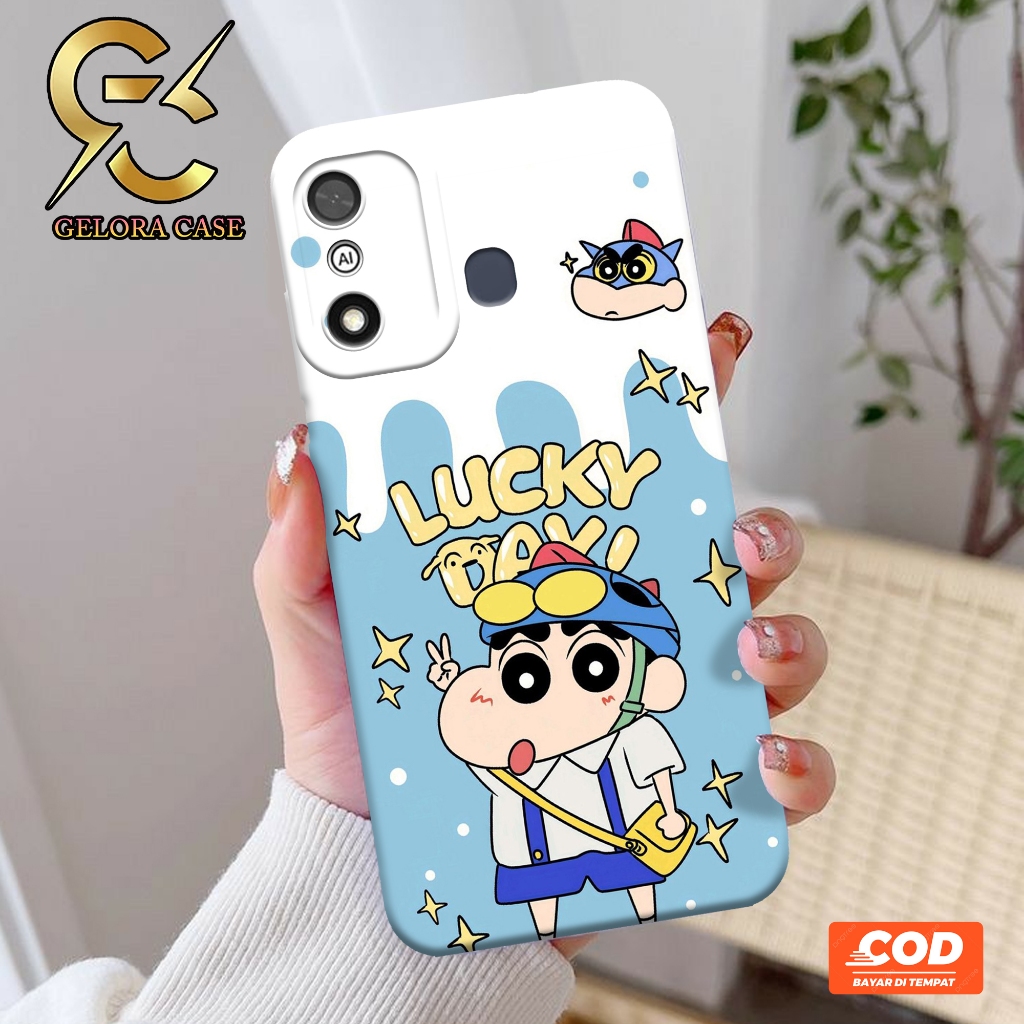 Softcase ITEL A27 4G - Geloracase - Casing ITEL A27 4G  - Motif case Lucu - ITEL - Softcase ITEL A27
