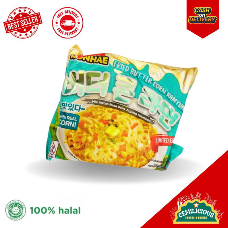 

Mujigae Wonhae Fried Butter Corn Ramyun 120g/Limited Edition