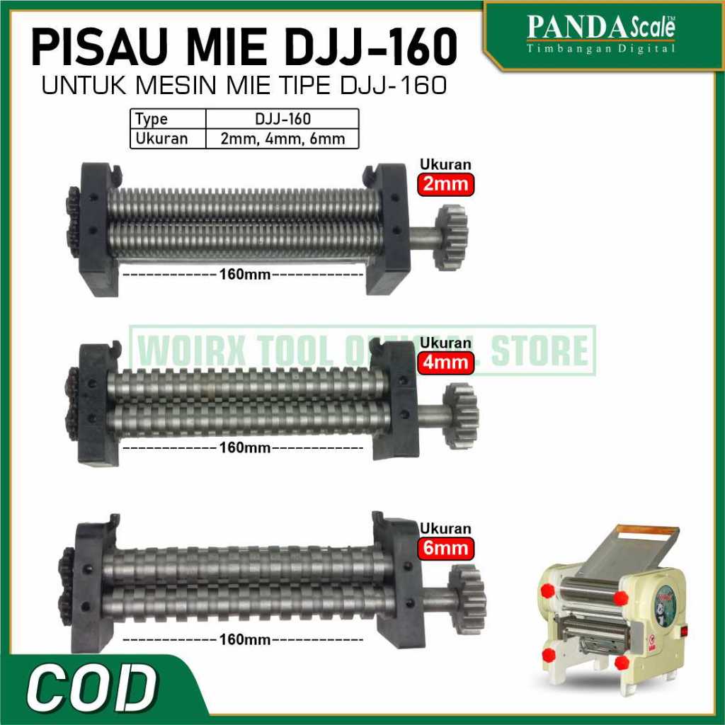 Pisau Cutter Mesin Pencetak Mie DJJ-160