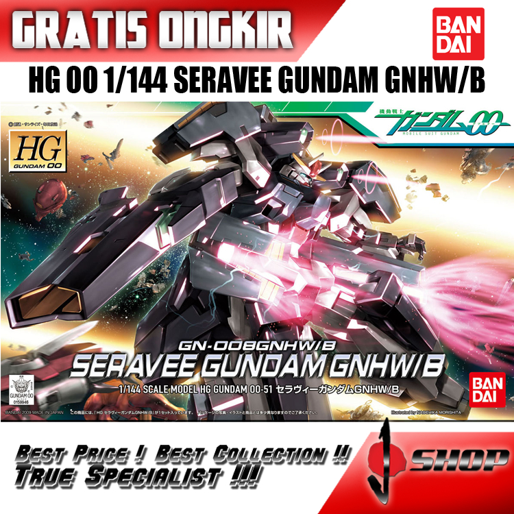 HG / HGOO 1/144 SERAVEE GUNDAM GNHW/B
