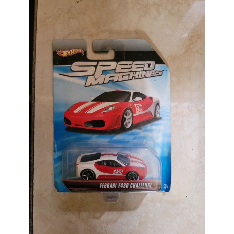 hot wheels ferrari f430 challenge speed machine