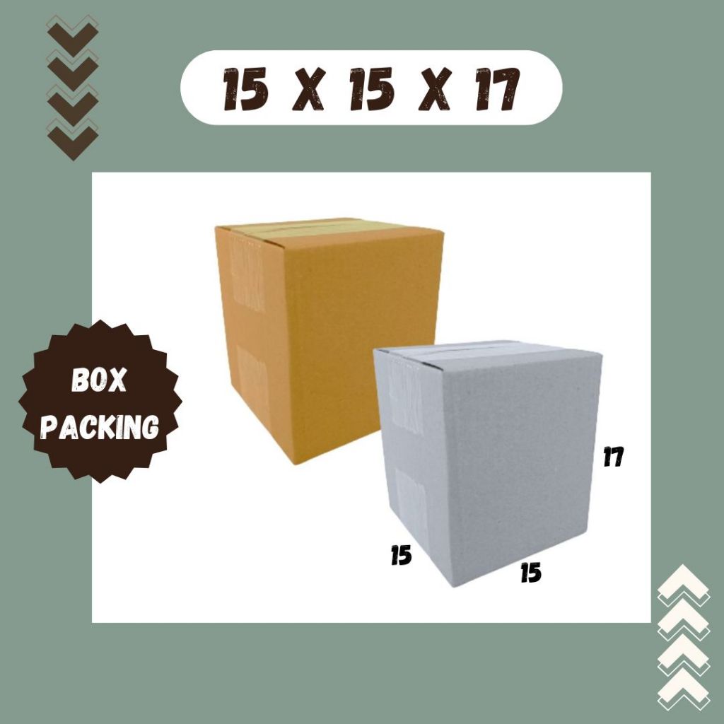 

Kardus 15x15x17 Packing Olshop Box A1 Dus Kotak Kemasan Box Aksesoris Souvenir Sparepart Madu Parfum