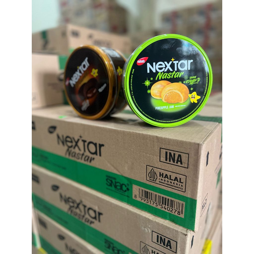

Nextar Nastar Brownis 160 gr 1 dus karton isi 12 kaleng