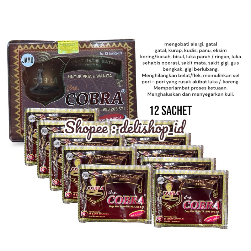 Cobra Gatal Serbuk Jamu Gatal Eksim