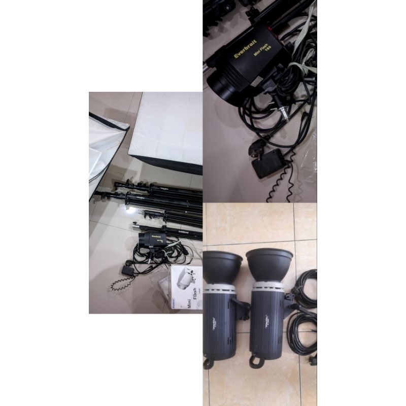 LIGHTING FOTO STUDIO BEKAS