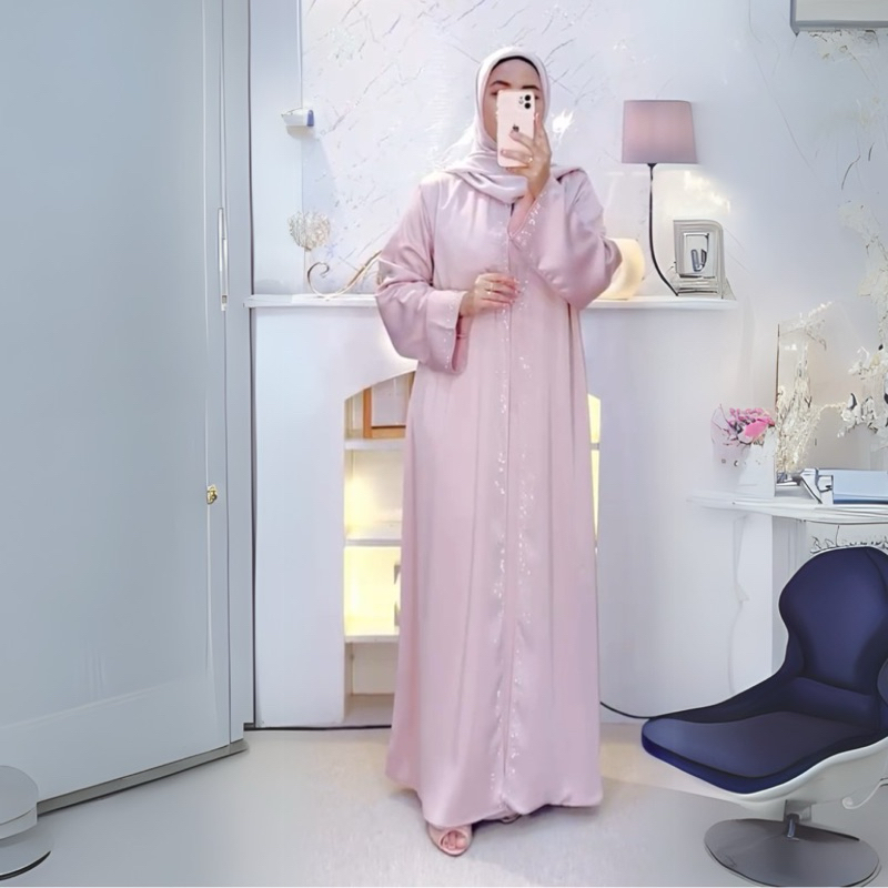 Gamis Abaya Kania By Juragan Gamis Pastelo