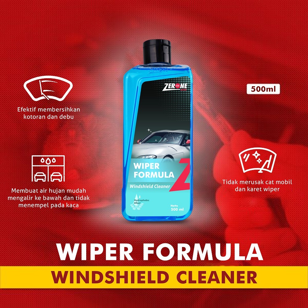 Cairan Pembersih Kaca Mobil Wiper Zerone Japan