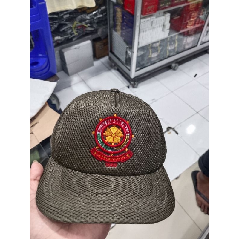 topi pol pp jaring/topi pol pp lapangan