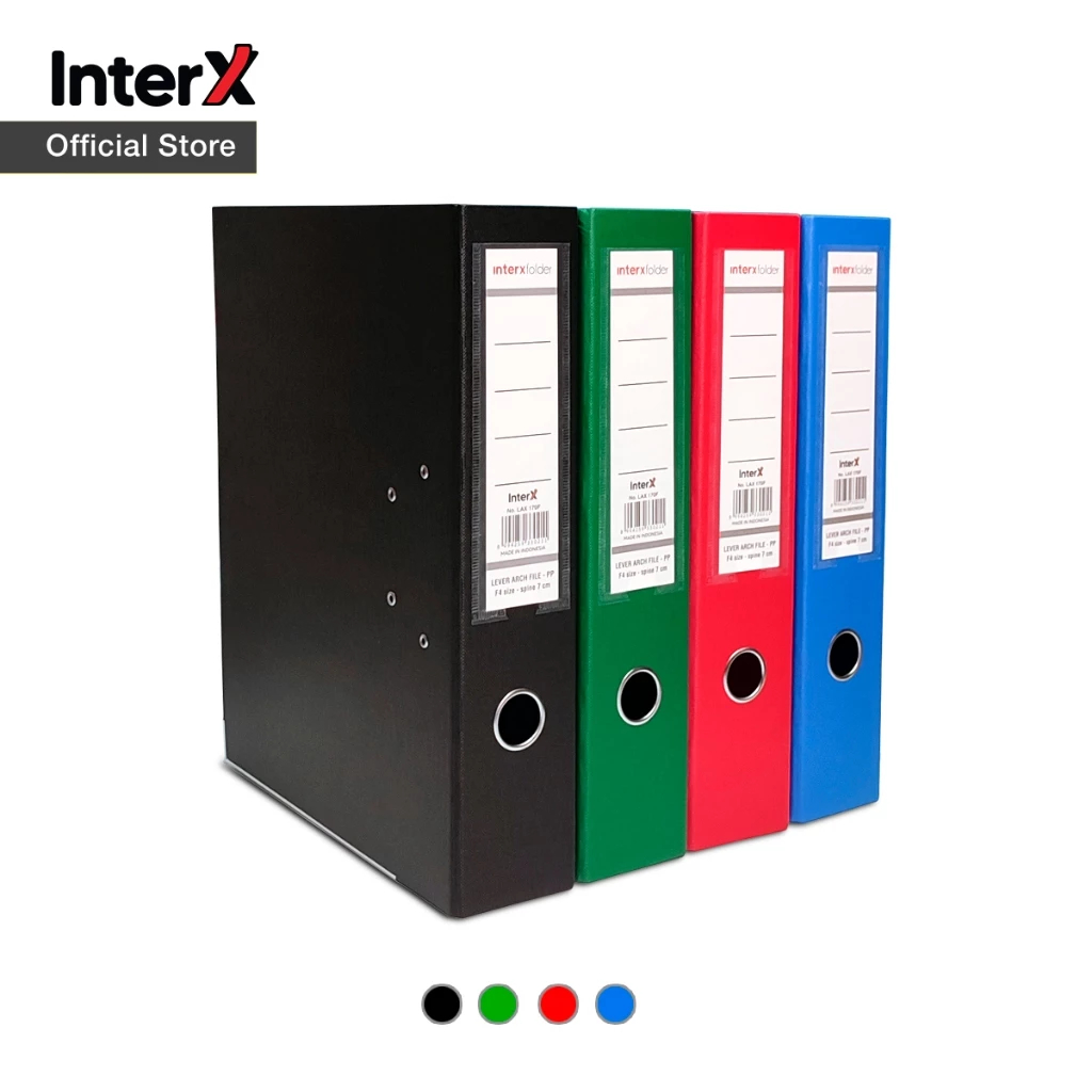 

InterX Ordner Folio Lever Arch File Spine 7cm (1pcs)