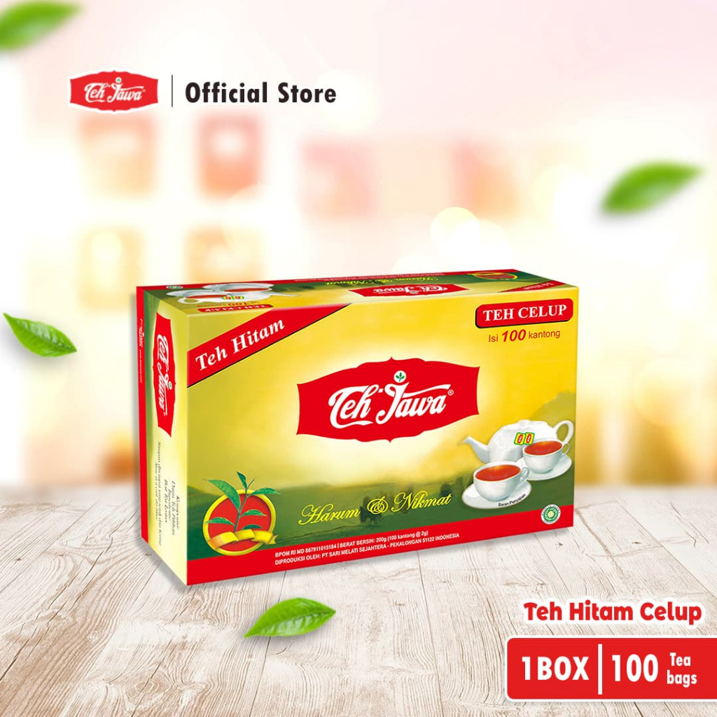 

Teh Jawa SBY - Black Tea Celup isi 100 Pcs